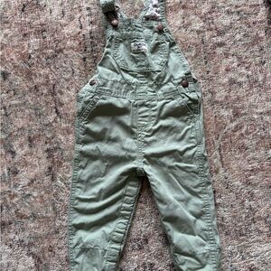 OshKosh B'gosh Sage Green Kids Overalls